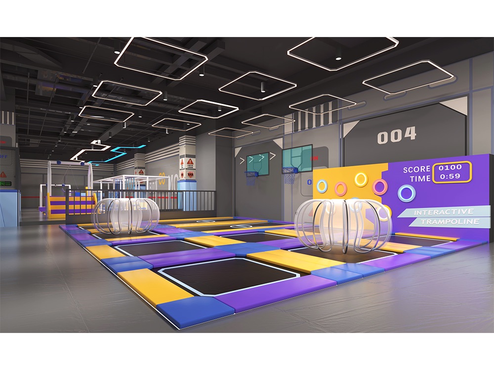Trampoline parks — Open jump courts